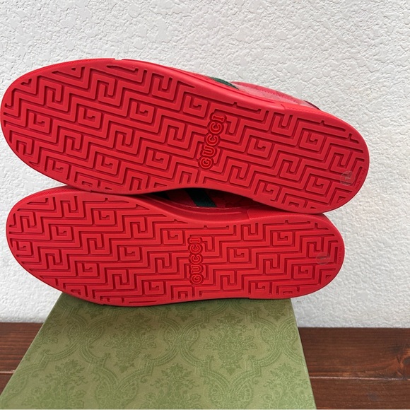 NEW AUTHENTIC GUCCI GG Crystal Canvas Sneaker (Gucci size 7, US W10/M8) - Picture 11 of 15